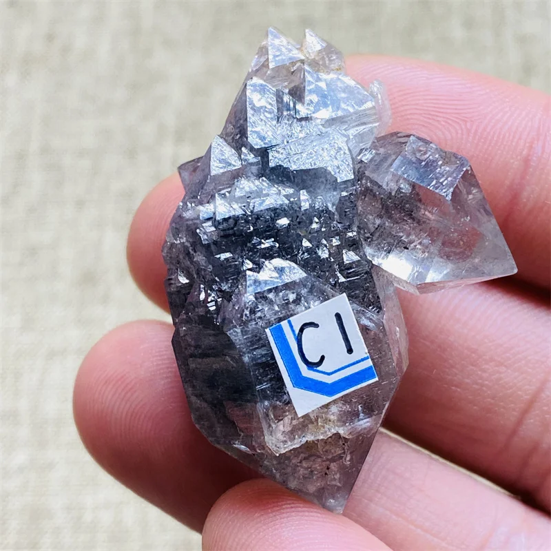 

Natural Herkimer Diamond Raw Crystal Stone Mineral Specimen Room Gems Ornament Spiritual Meditation Exorcism Feng Shui Home Deco