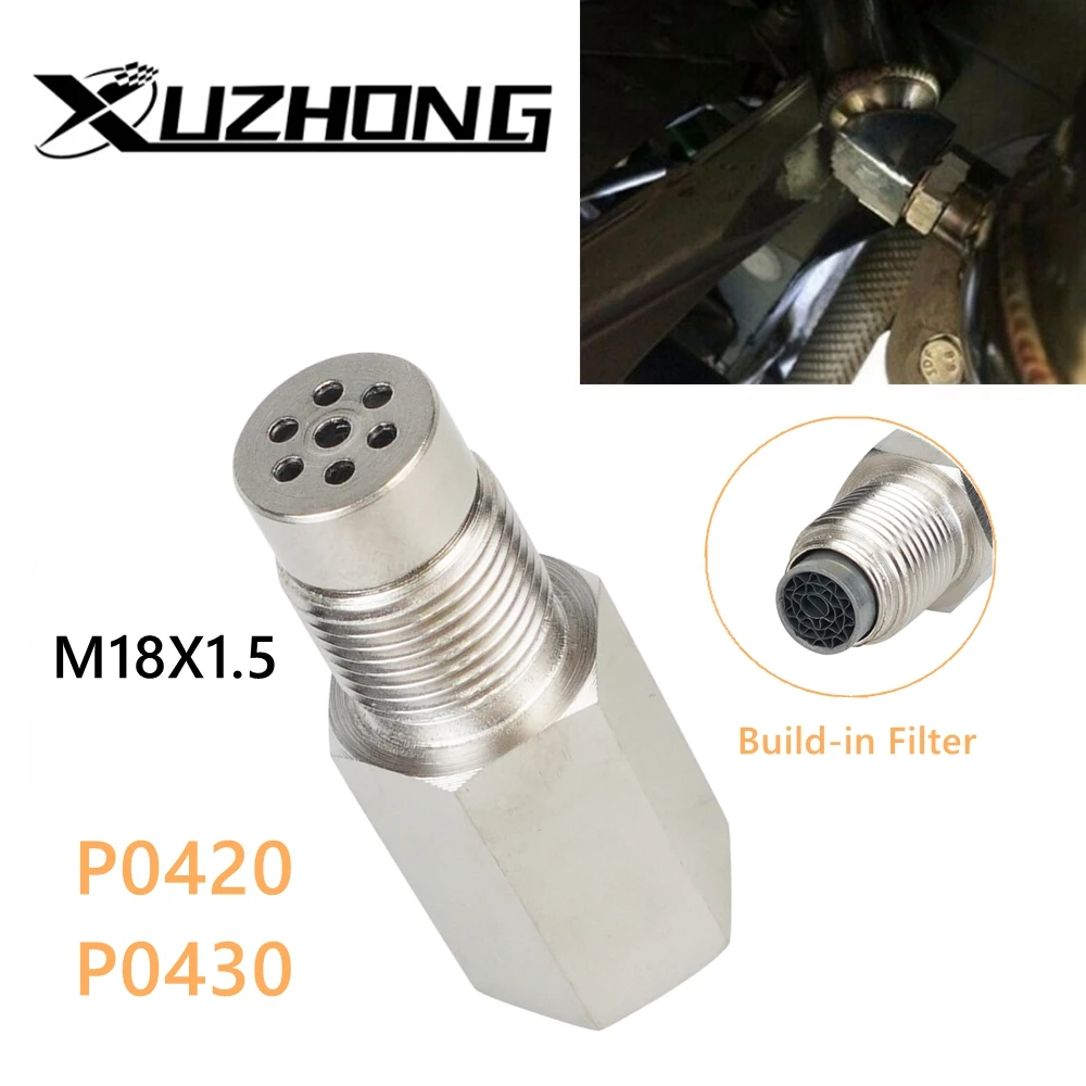 M18X 1,5 Sauerstoff O2 Sensor Extender Auto CEL Fix Check Engine Licht  Eliminator Adapter Konverter O2 Sauerstoff Sensor Spacer - AliExpress