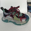 5cm Pigskin Genuine Leather Synthetic Women Spring Platform Wedge Mixed Color Comfy Shoes Autumn Loafer Chunky Sneaker Vulcanize 3