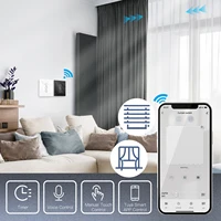 MOES WiFi Smart Curtain Switch 2.5D Arc Glass Touch Panel for Roller Blinds Shutters APP Remote Control Support Alexa GoogleHome - Image 2