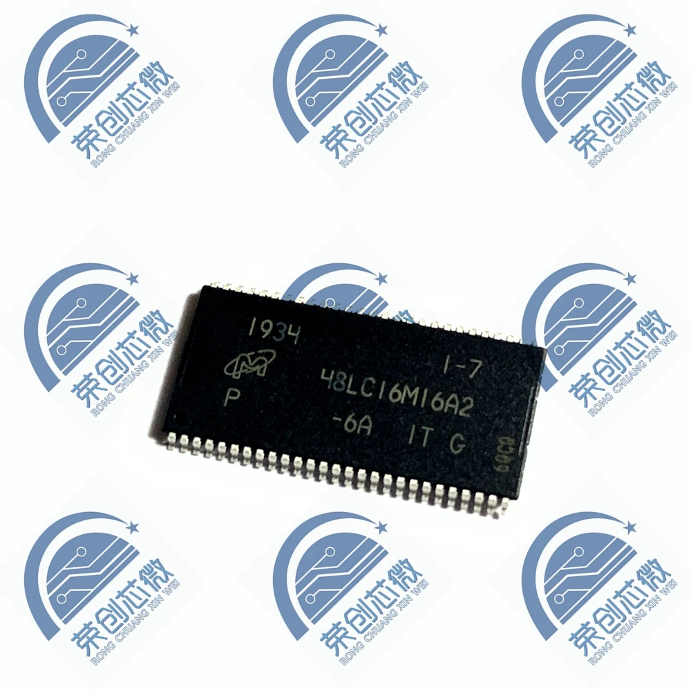 2pcs MT48LC16M16A2P-6A:G TSOPII-54 256Mb SDRAM Integrated chip Original New