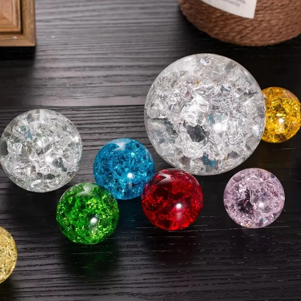 FAIRY TAIL & GLITZER FEE 95 Canicas Verdes De 16 Mm – 500 G Para Decoración De Jarrones, Juegos De Canicas Y Manualidades, Hechas Con Artesanía De Vidrio