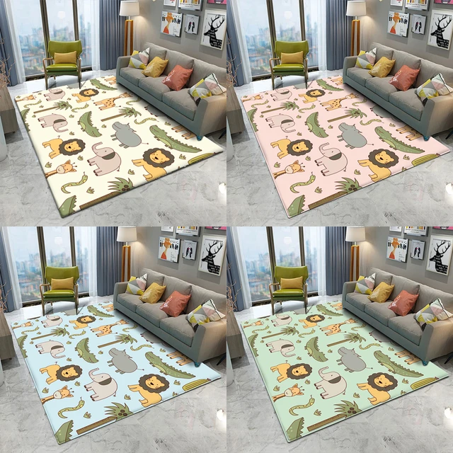 Jogo americano adorável de animais redondos conjunto de 4 tapetes de mesa  de anabela, 1 tapete de mesa redonda lavável resistente ao calor tapetes de  mesa de pátio para mesa de jantar