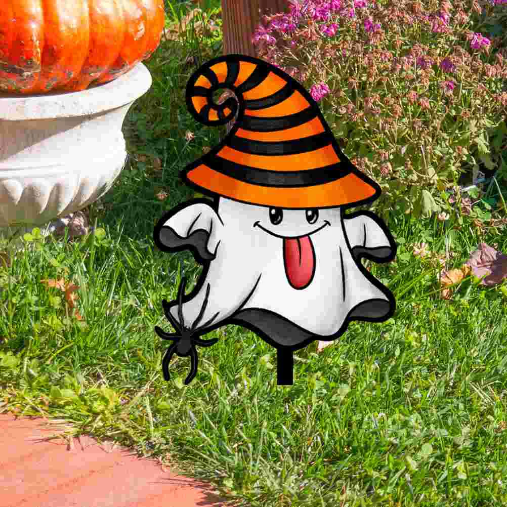 

Привидения, акриловые вставки, эмблемы, украшение на Хэллоуин, украшение для сада, декор для стола, лужайки, наружный знак, украшение, Новинка