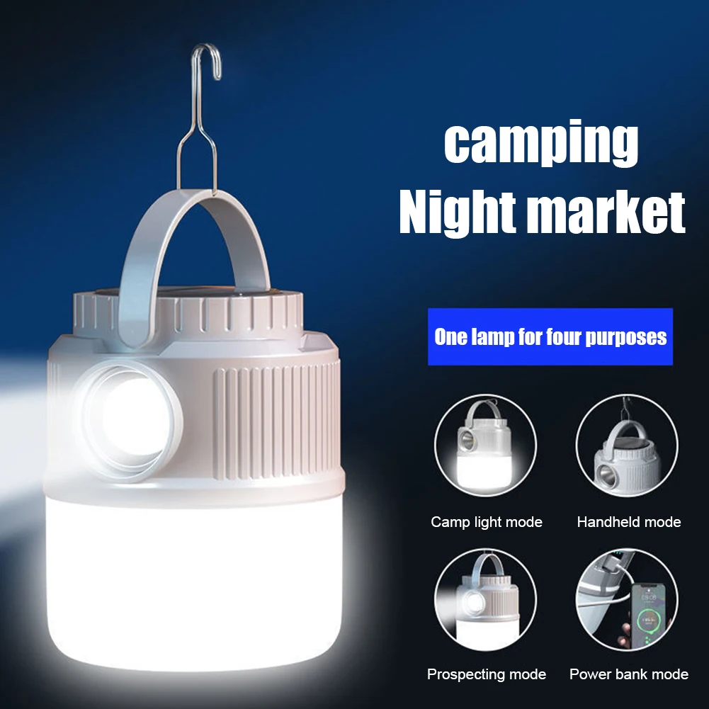 Phare extérieur polyvalent lumière de camping avec port de charge