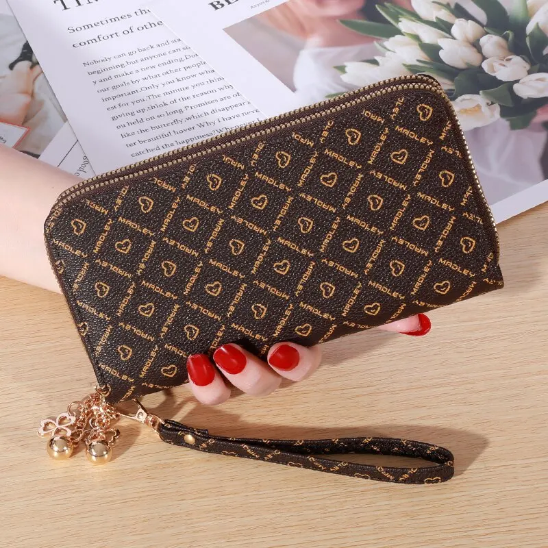 Large-capacity Simple Long Wallet, Faux Leather Zipper Purse, Casual  Multifunctional Clutch Bag - AliExpress