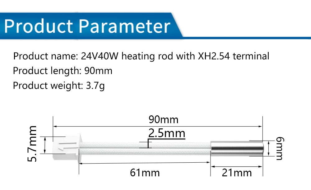 sensor de temperatura do termistor CR-6 k