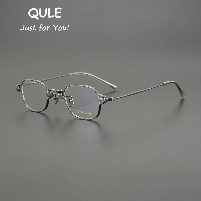 

Высококачественные титановые прямоугольные модные оправы для очков для мужчин и женщин при близорукости оптические прогрессивные Шикарные очки для чтения по рецепту