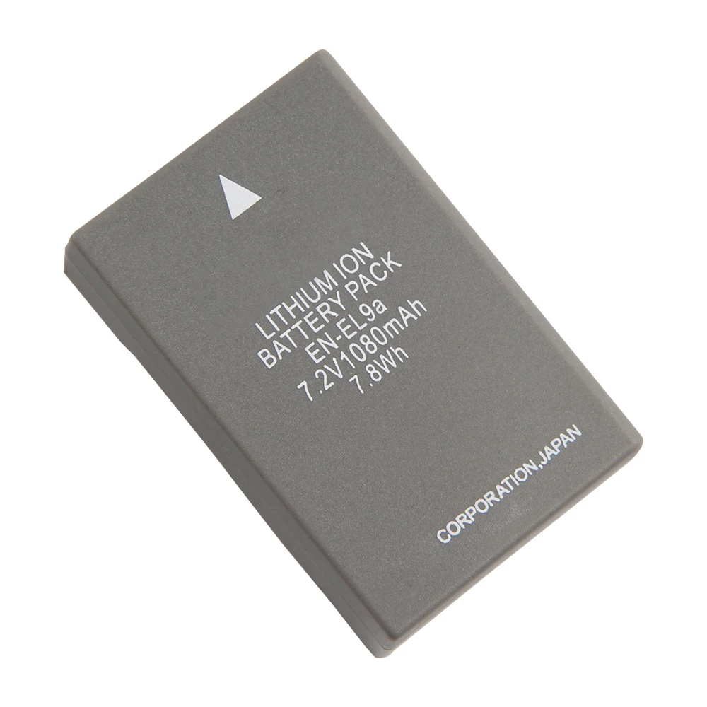 Original Camera Battery EN-EL9A 7.8Wh For Nikon D3000 D60 D40X D5000 EN-EL9 Rechargeable Battery