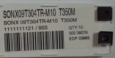 카바이드 인서트 SONX09T304TR-M10 T350M, 오리지널 10 개