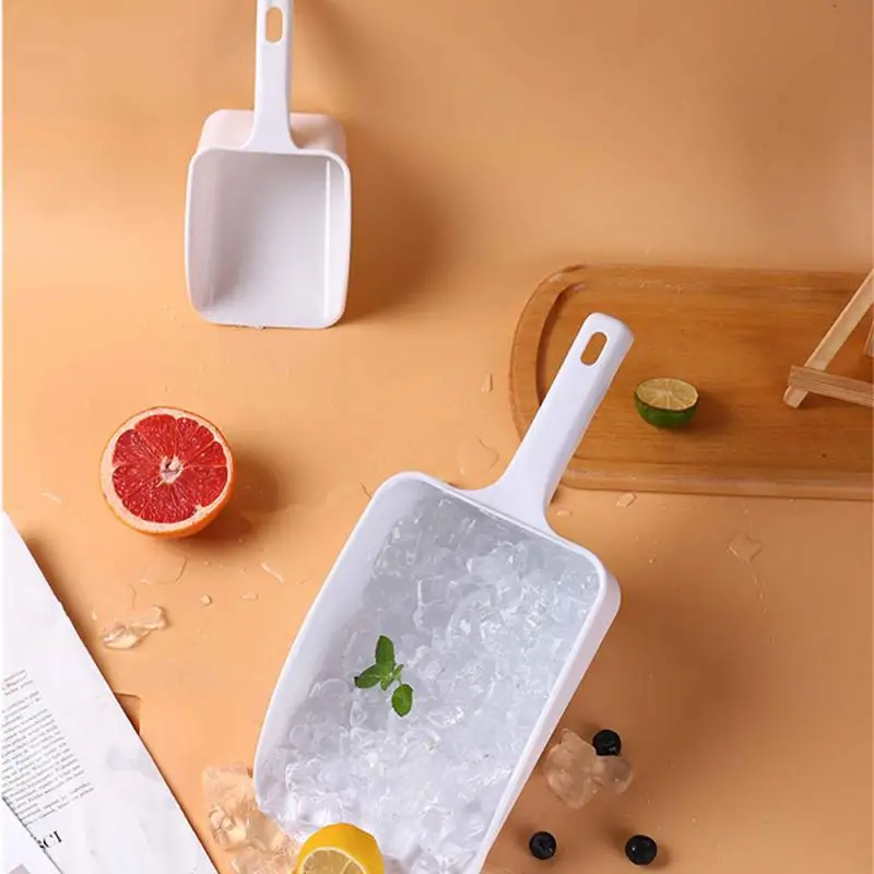 Plastic Ice Shovel Thickened Large Milk Tea Shop Ice Maker Special Food Rice Flour Small Shovel Reusable Kitchen Tool