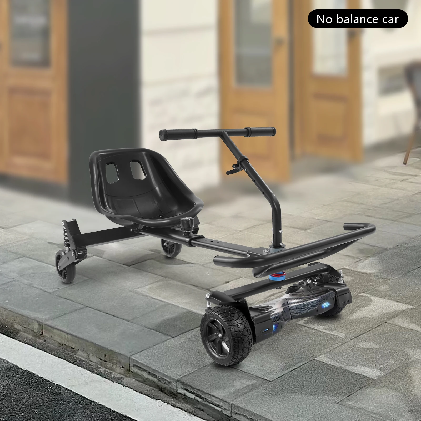 Verstellbarer, selbstausgleichender Scooterständer 180 ° Richtung 3 Gänge Höhe 220 Pfund Tragfähigkeit für 6,5 Zoll 8 Zoll 10 Zoll Roller – Detail 10