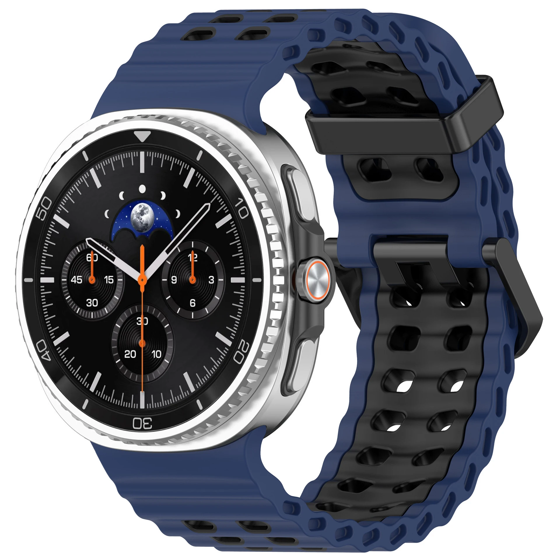 Ocean Band für Samsung Galaxy Watch 8 Classic 46mm Silikon Sportarmband Correa Galaxy Watch 9 8 44mm 40mm Armband Zubehör – Detail 6