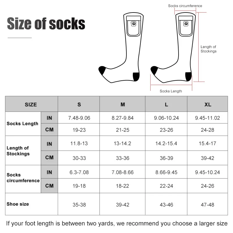 Savior Winter Electric Heated Socks Women Men Ski Camping Rechargeable Motorcycles Calcetines Thermal Calefactor Foot Warmer