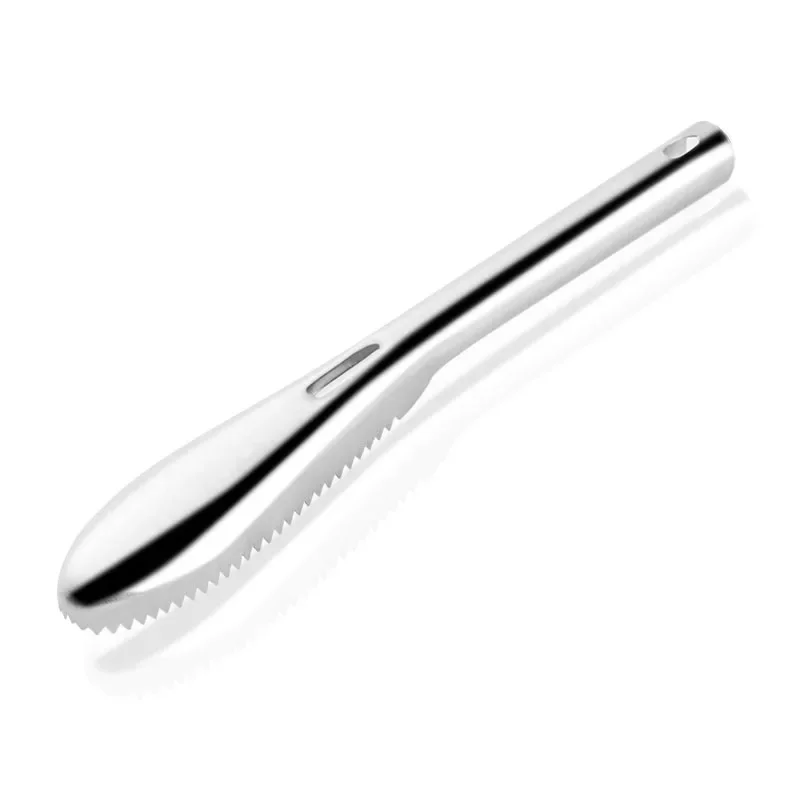 Stainless Steel Fish Skin Brush Scaler For Seafood CleaningTools Fish Skin Brush Scraping Scale Peeler Kitchen Accessorie