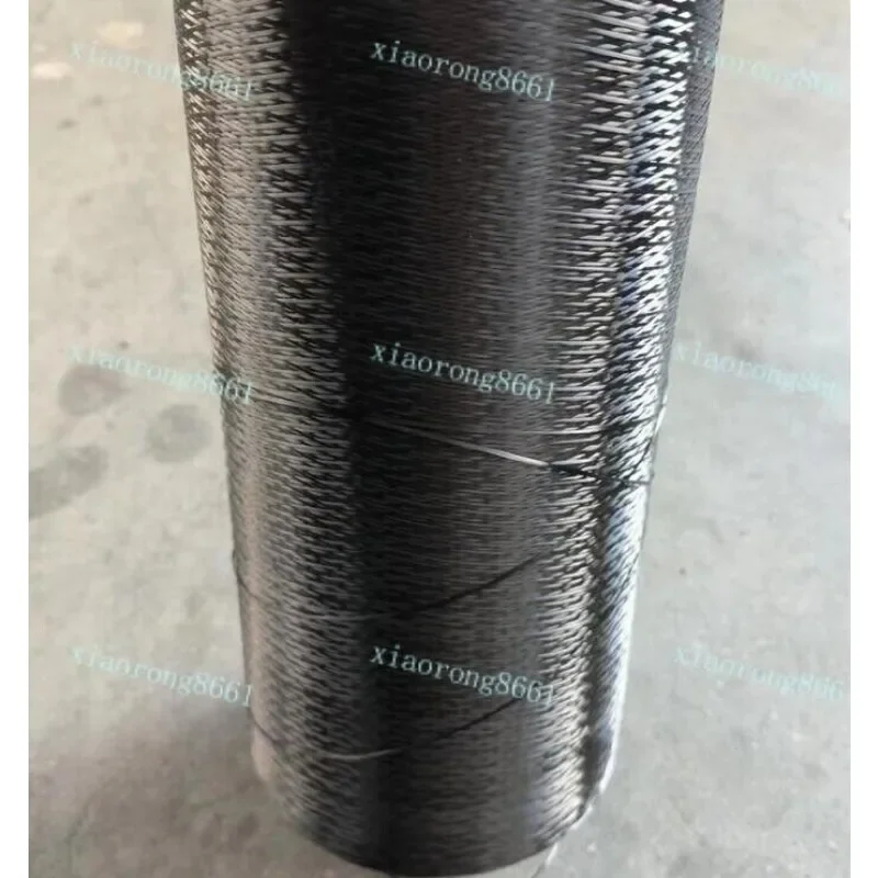 1K Carbon Fiber Fibre Tow Filament Yarn Thread Tape 3800MPa Length 100M