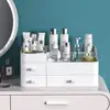 1pc Large Capacity Makeup Organizer for Vanity Desk Organizer with Drawers for Cosmetics, Lipsticks, Jewelry，Care Skincare 1