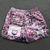 Sakura Wind Shorts men's and women's mesh quick dry loose plus size basketball quarter shorts 1