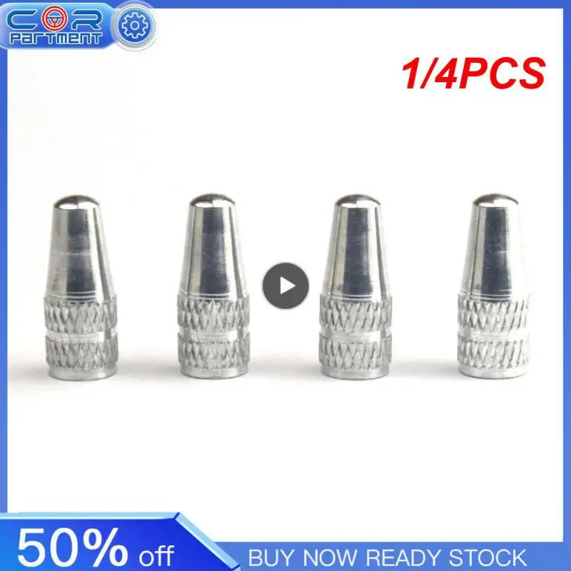 

1/4PCS Set Rainbow Color Tire Valve Aluminum Caps for Valves French Valve Presta Bike Tyre Hat MTB Accessories