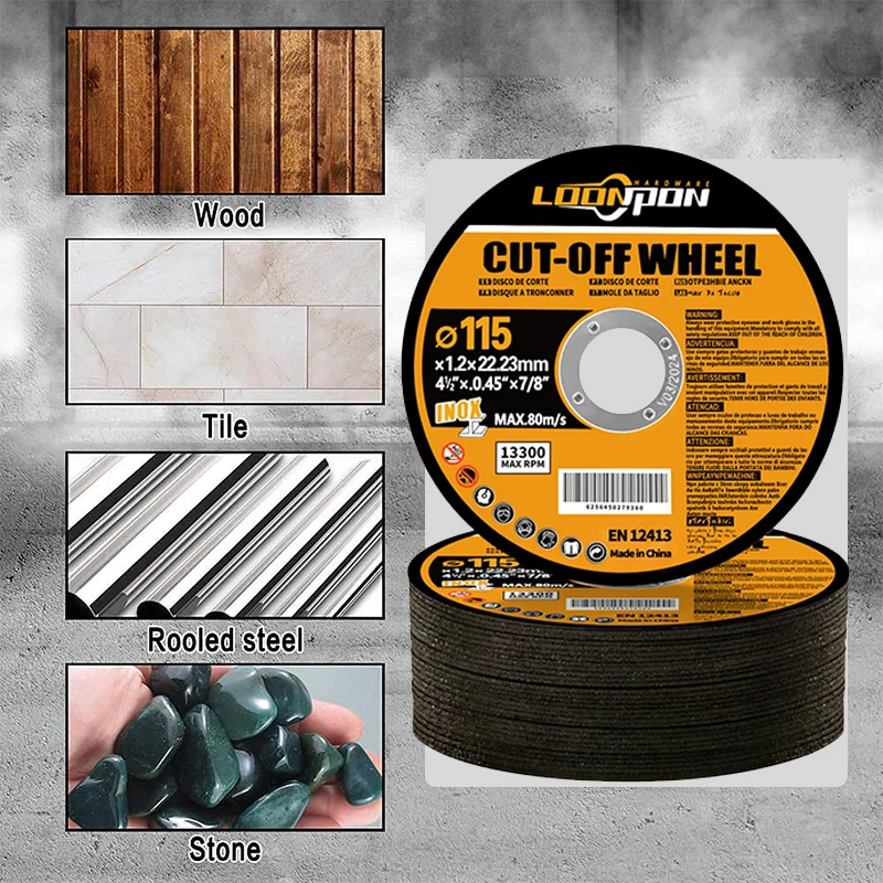115mm Metal Cutting Disc Wheel Resin Cutting Grinder Cut Off Wheels For Iron Steel Pipe Bar 115x22.23x1.2mm 5-50Pcs cutting disc grinding disc abrasive wheel grinding wheel