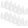 10 Pcs Mat Shower Door Guide Bathroom Bead Track Bottom Sliding Glass Replacement Parts Plastic Mount 5