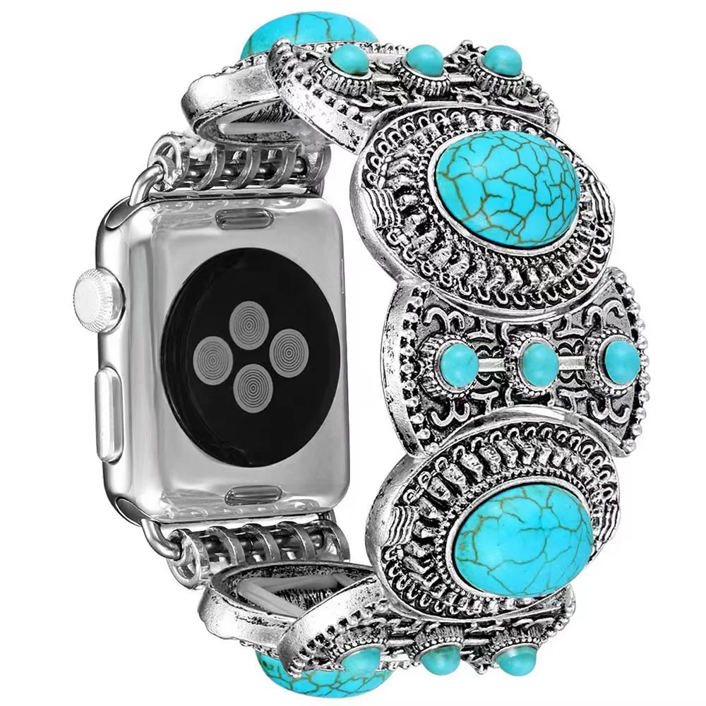 

Jewelry Bracelet for Apple Watch Band 44mm 40mm 45mm 41mm 49mm Wristband for iWatch Series Ultra 9 8 7 6 5 4 3 SE 42mm 38mm Band
