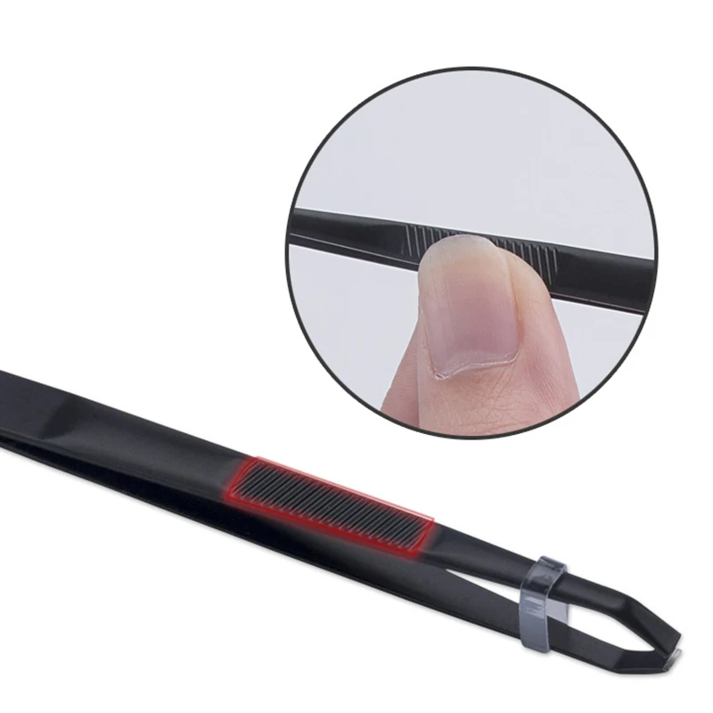 Stainless Steel Eyebrow Tweezer Oblique Pliers Pull Eyebrow Forceps Moustache Pull Beauty Makeup Tools Hair Removal Clip