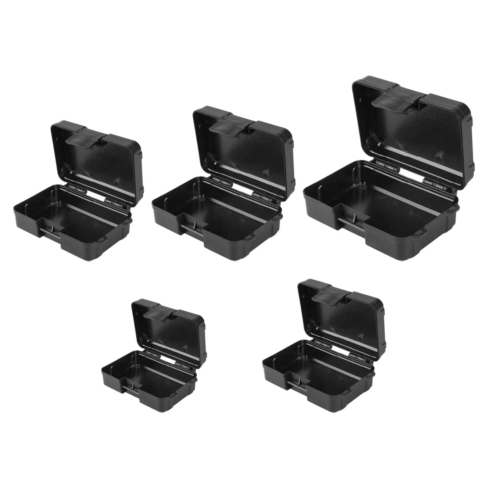 도구 상자 잠글 수 있는 자동차 트렁크 대형 휴대용 가정용 차고 액세서리 경량 하드 쉘 수공구 보관 운반 케이스