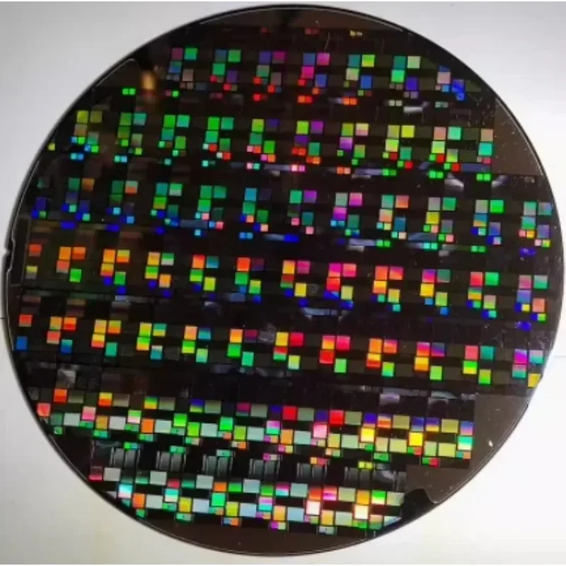 

New Silicon Wafer 8 Inch CPU Wafer Lithography Circuit Chip Semiconductor Teaching Test Chip