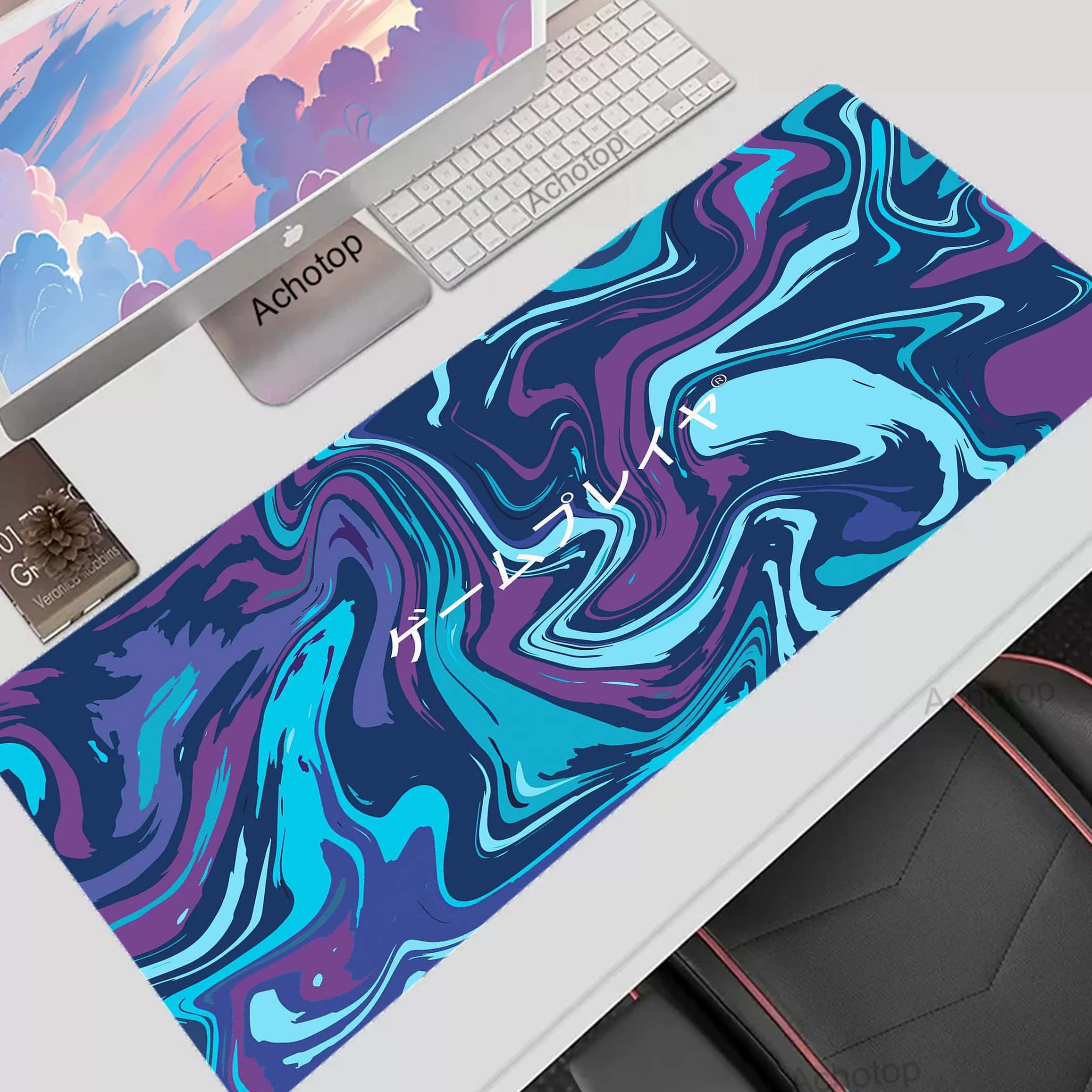 

Locking Strata Liquid Edge Mouse Pad Desktops Mousepad Mice Keyboards Computer Peripherals Office Gamer Room Decoration Mat