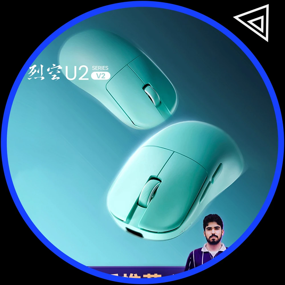 【新品未使用】Atk u2v2 mini ATK U2 V2 Mini ワイヤレスマウスの実際の使い方と性能評価：FPS