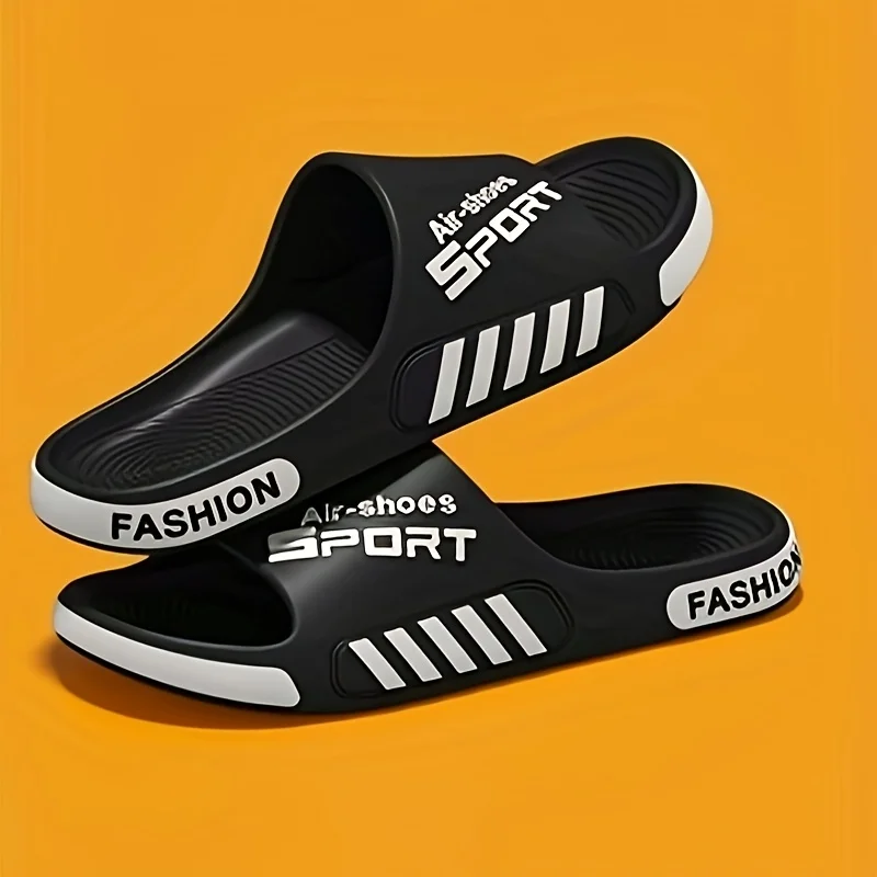 รูปสินค้า รองเท้าแตะชาย สปอร์ต กันลื่น น้ำหนักเบา ใส่ได้ทั้งบ้านและชายหาด