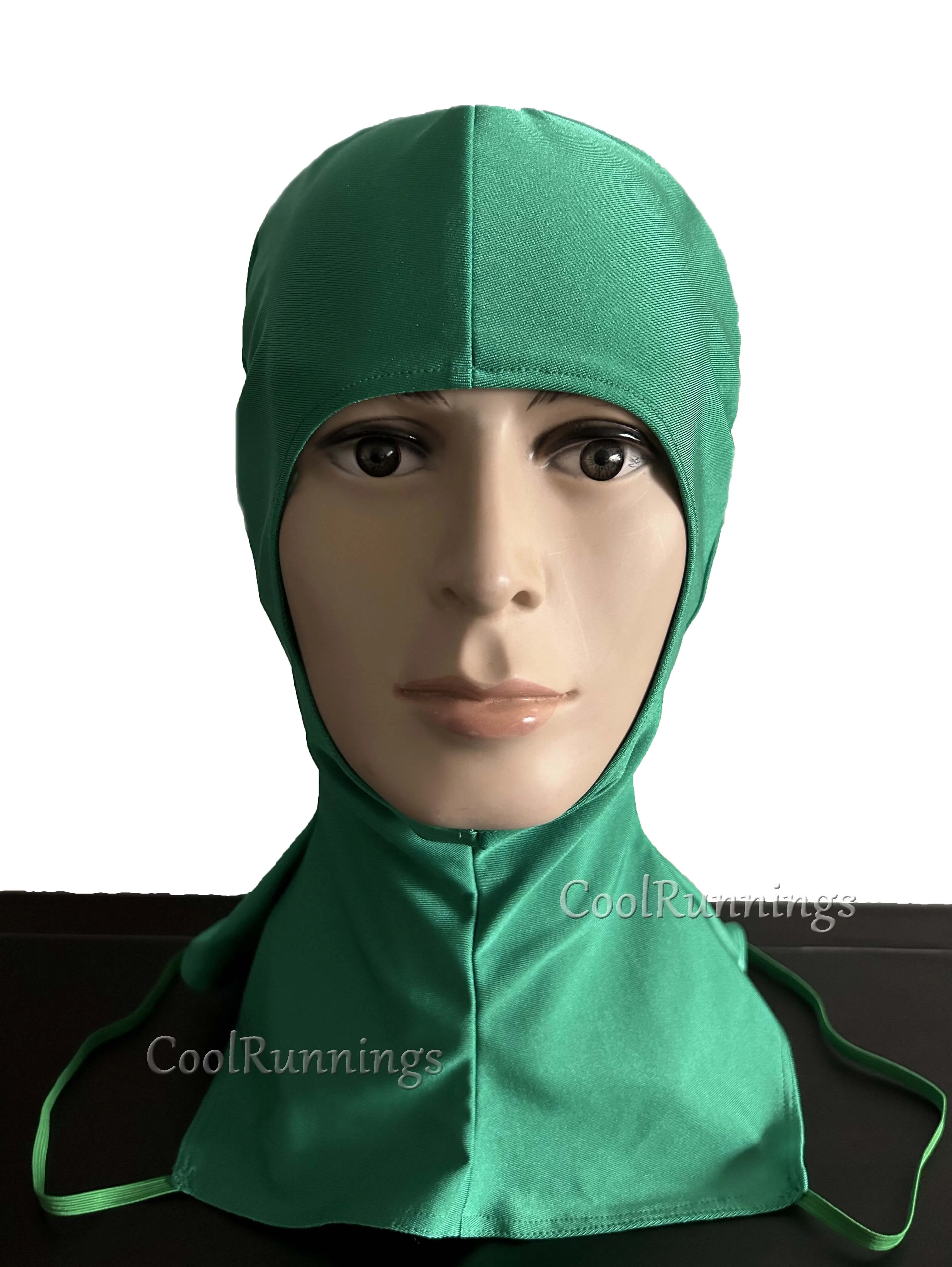 Halloween Fancy Dress Party Spandex Zentai Super Open Face Helmet Under Sentai Inner Hood Cosplay Props