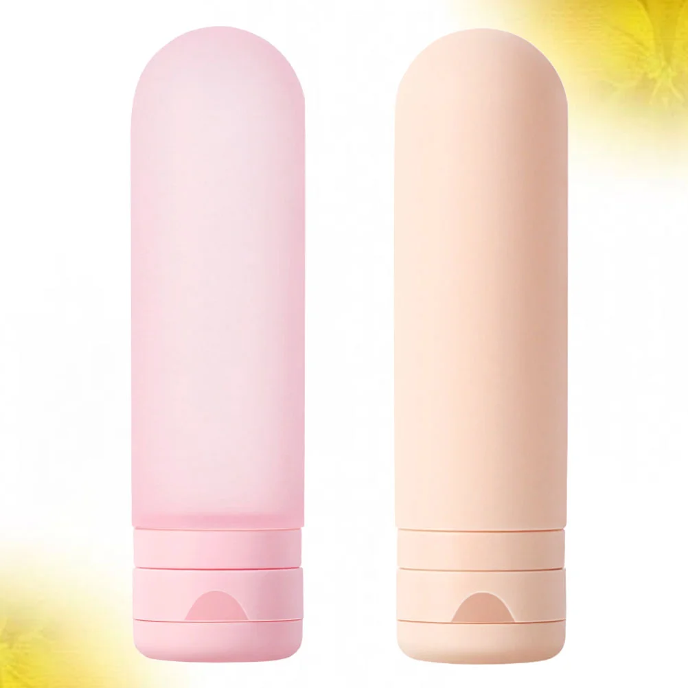 

2 Pcs Lotion Bottle Portable Travel Bottles Shampoo Dispenser Containers Storage