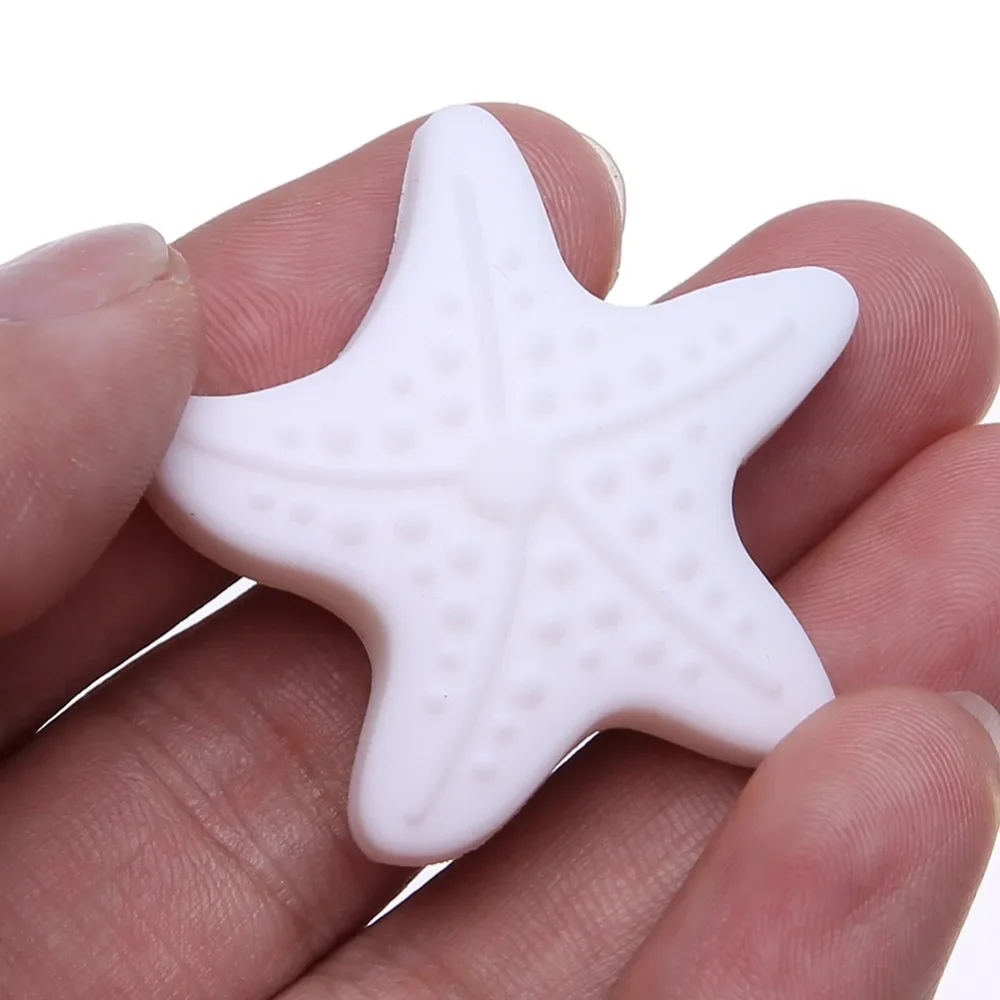 

Door Lock Protective Sticker Starfish Shape Thickening Mute Handle Bumpers Buffer Guard Stopper Pad Sticker