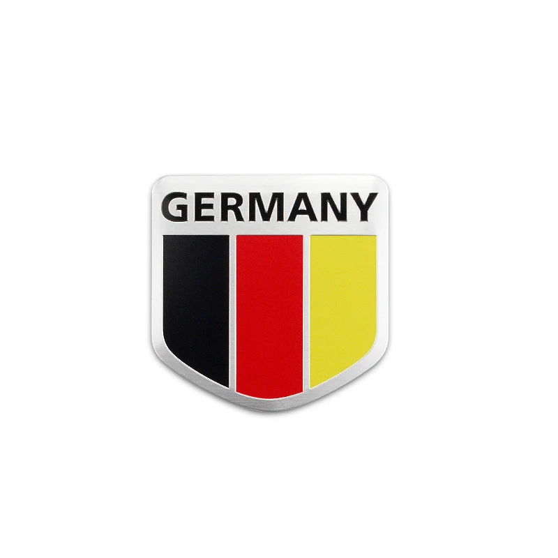 Window Decals Flags Badge Car Body Sticker Shield Styling 1 pcs Car Stickers German/UK/US/Russia/Australia/France/Italy