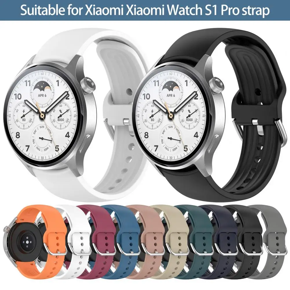 

Watch Strap Pin Buckle Sweat proof Waterproof Adjustable Length Watchband Bel for S1 Pro/for Watch Buds