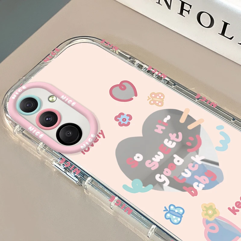 Elegant Romantic Flowers Love Heart Mirror Case Cover