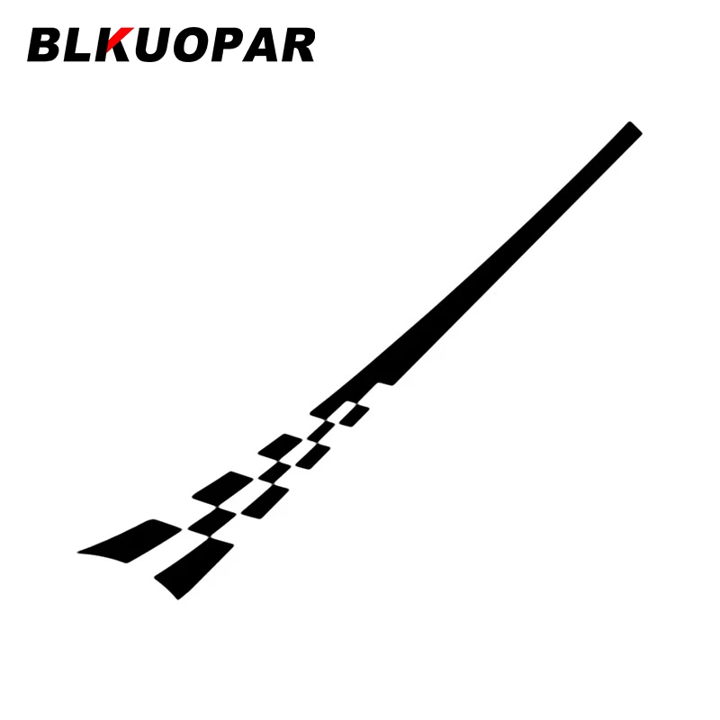 

BLKUOPAR Racing Long Stripe Car Sticker Occlusion Scratch Sunscreen Creative Decal Simple JDM Decal Air Conditioner Motorcycle