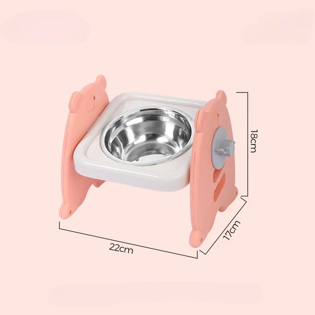 Non-Slip Double Cat Bowl Dog Bowl with Stand Pet Feeding Cat Water Bowl for Cats Food Pet Bowls for Dogs Feeder Product Supplies 6