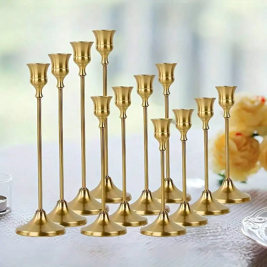 Bell Shaped Candle Holders 12pcs