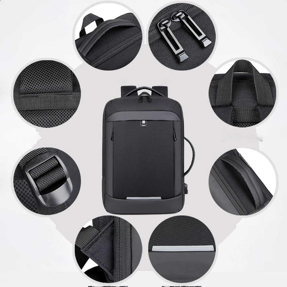 Xiaomi Urban Backpack Large Capacity Laptop Backpacks USB Charging Oxford Bag Waterproof Mochila Travel Bag For Tumy fjallraven