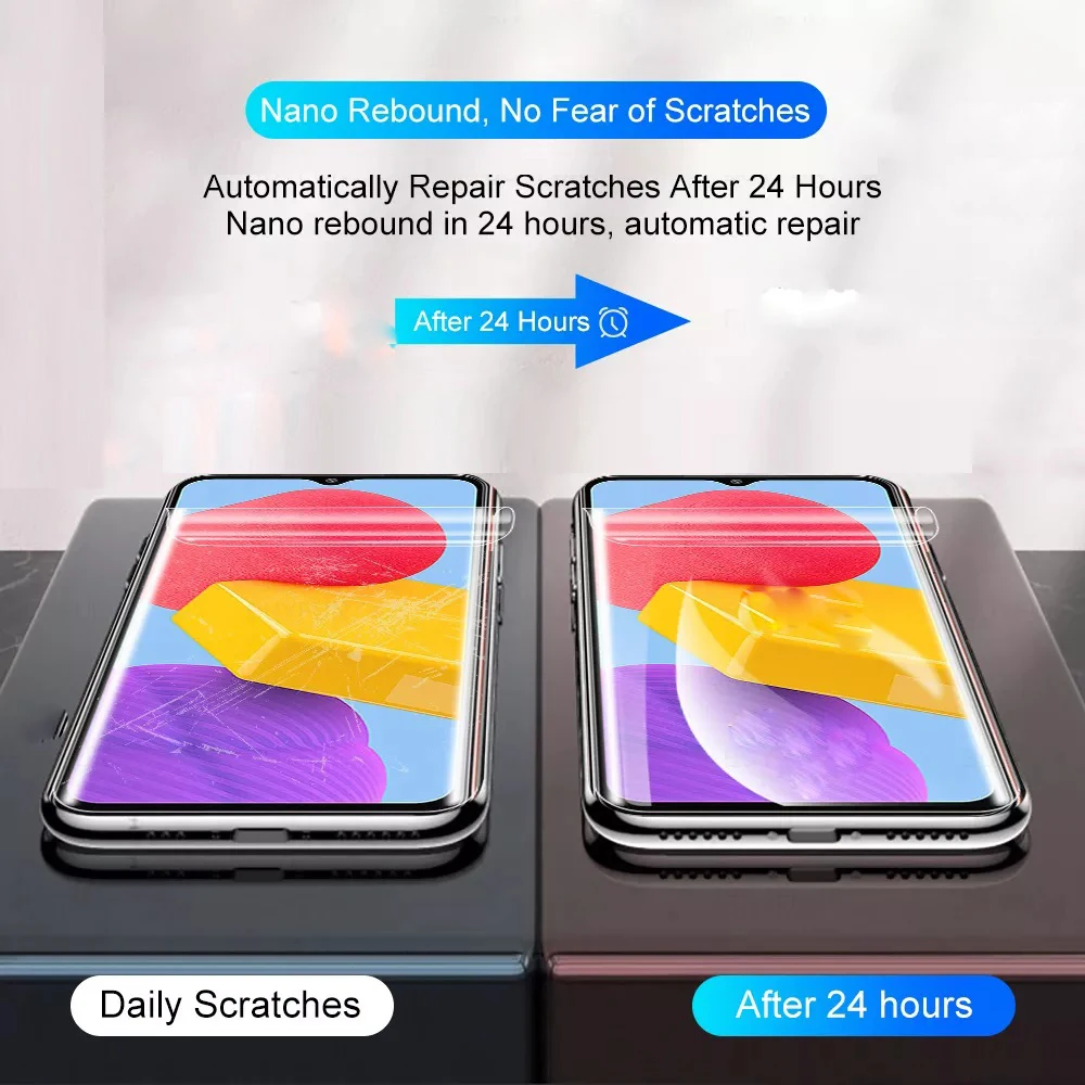 Hydrogel Screen Protector Pack - 3Pcs Universal Fit