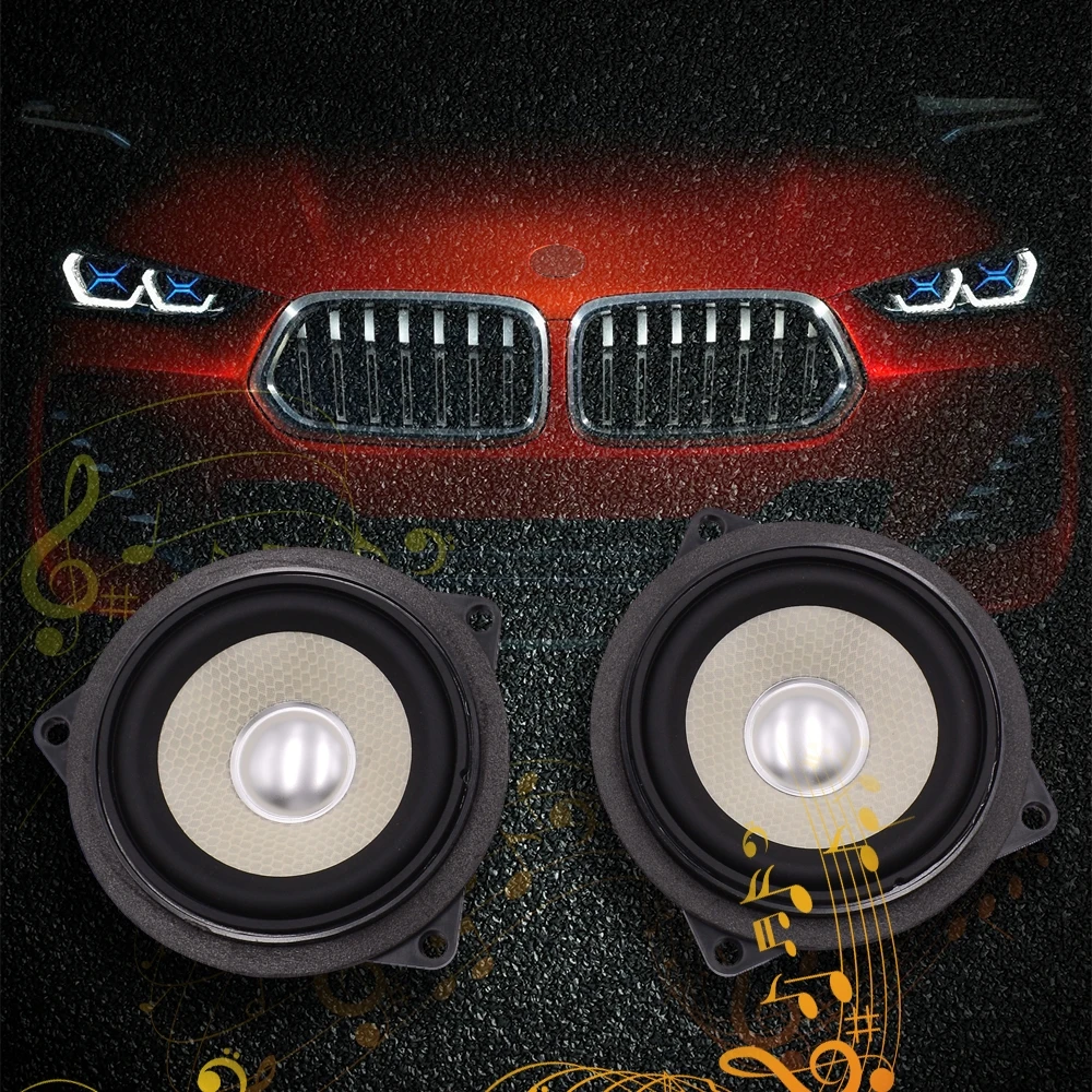 

4.5 Inch car midrange speaker For BMW F10 F11 E60 G30 F01 F02 series midrang loudspeaker frequency audio music stereo sound horn