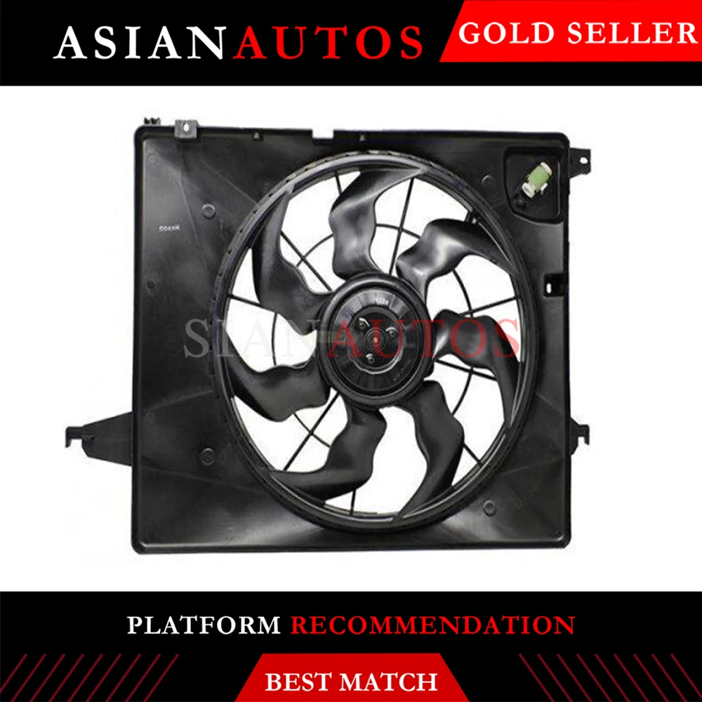 

1 PC Radiator Fan Fan 253801U101 For Kia Hyundai Auto Parts