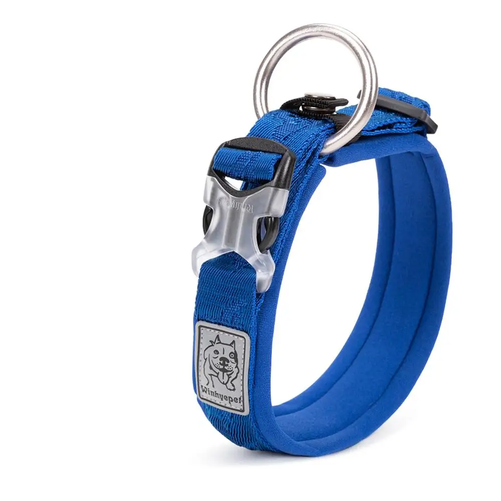 TRUELOVE Adjustable Padded Pet Dog Collar Comfort Ventilation Pull-resistant Explosion proof Personalized Printing YC1853