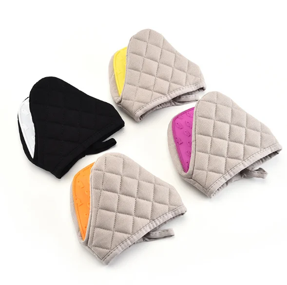 1PC Silicone Anti-scalding Oven Gloves Mitts Potholder Kitchen Silicone Gloves Tray Dish Bowl Holder Oven Handschoen Hand Clip,silicone oven mitts,kitchen gloves,silicone oven gloves