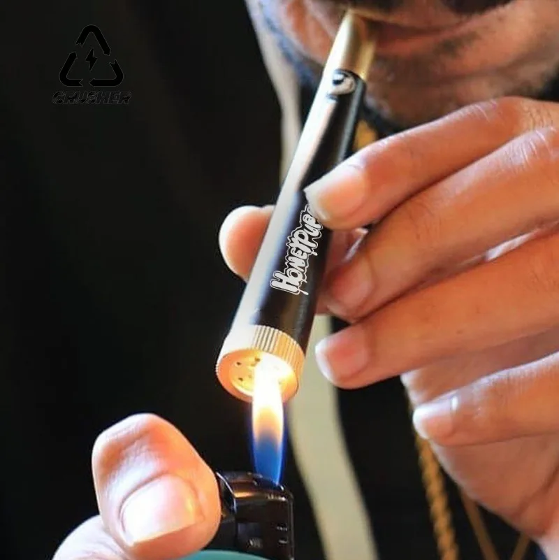 Herb Smoking Pipe Metal Cone with 5MM Activated Carbon Filter Removable Dry Burning Tobacco Pipes Accessories