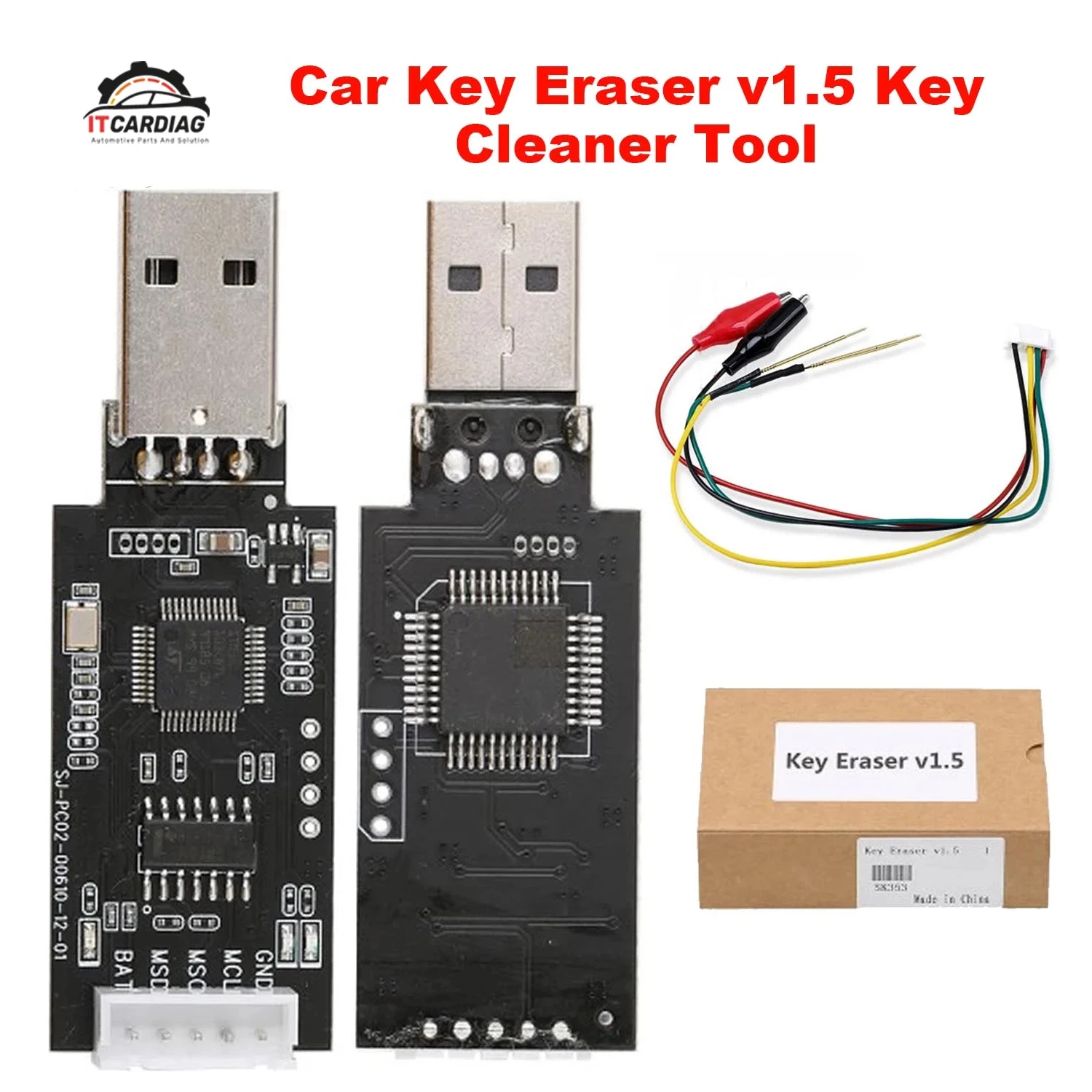 

Key Cleaner Tool Car Key Eraser v1.5 Used to Unlock Remotes Renew Locked Keys Erase Memory for PCF7941 PCF7945 PCF7952 PCF7953