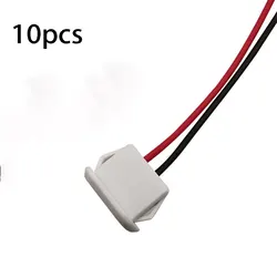 Universal USB 2.0 Charging Port Wire Set for Lamps and Precision Instruments (10pcs white)